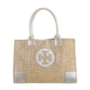 Tory Burch Ella Metallic Tote